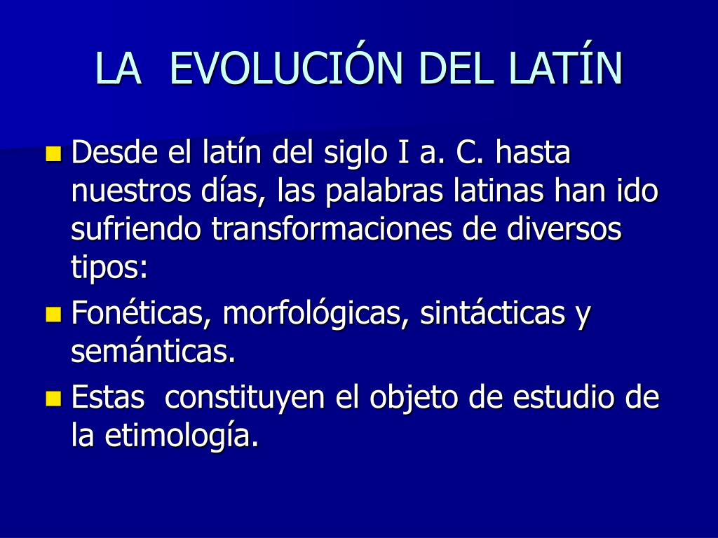 La Conoce evolución del latín y su influencia en la lengua actual 2 la conoce evolucion del latin y su influencia en la lengua actual