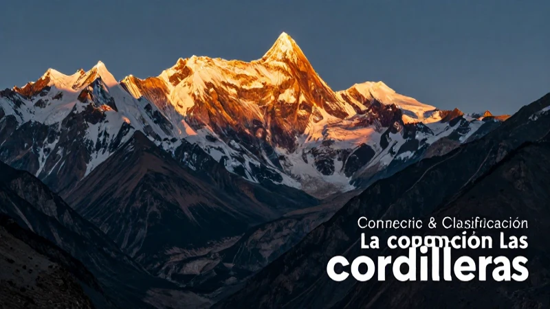 Cordilleras: definición, concepto e importancia geográfica