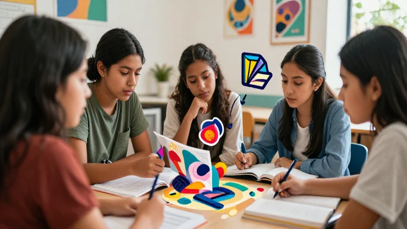 Colaboración educativa mexicana de alto impacto visual