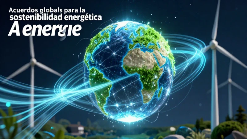 Sostenibilidad energética global en concepto