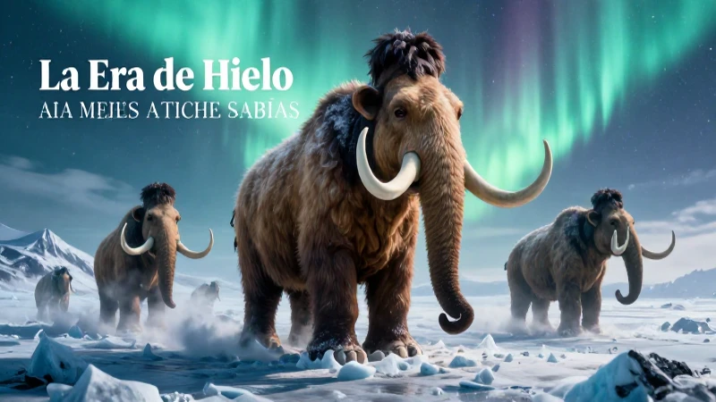La Era de Hielo es un origen impresionante y real