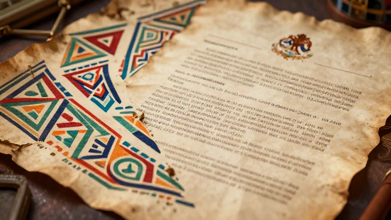 Ilustración educativa vibrante con estilo mexicano y moderno