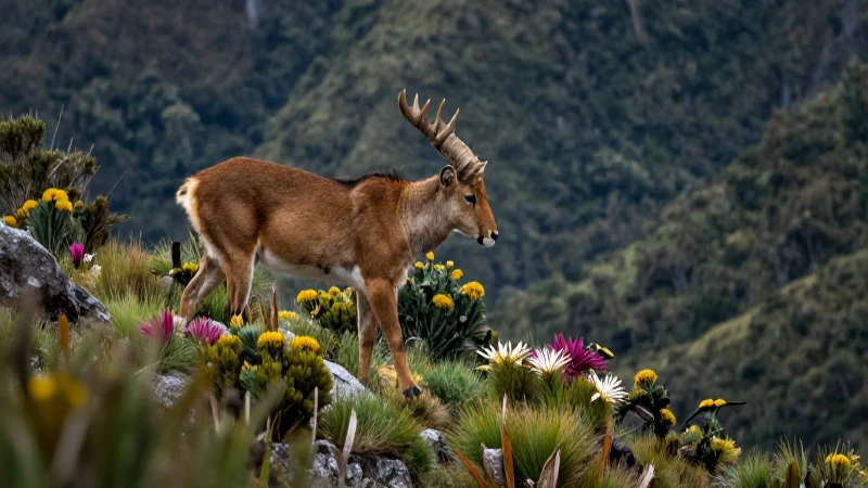 Fauna majestuosa de la sierra mexicana vibrante