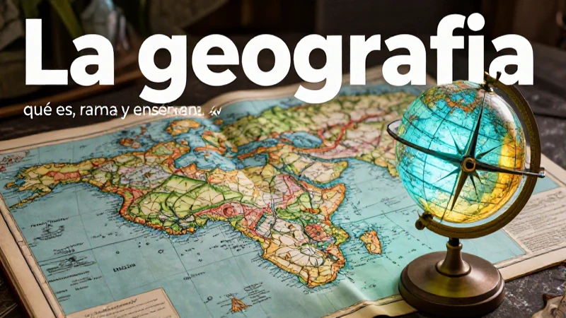 La geografía: qué es, ramas, mapas y enseñanza esenciales 5 Geografía: estudio histórico e ilustrativo