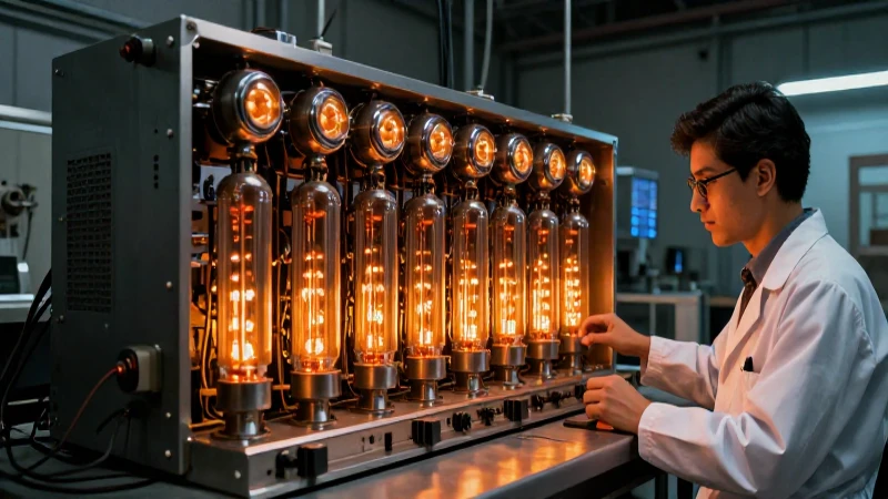 Las válvulas dieron origen a la computación inicial