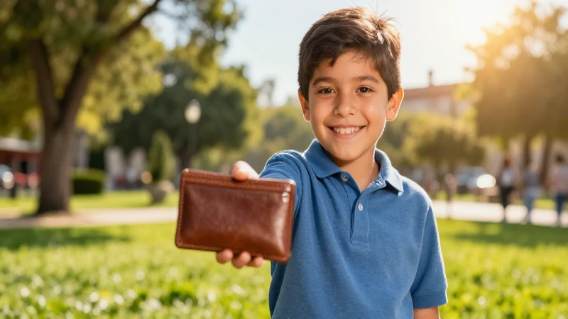 25 ejemplos y dibujos sobre la honestidad 12 Niño mexicano devuelve cartera con luz dorada