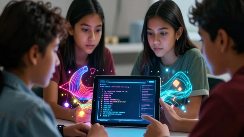 Estudiantes mexicanos aprenden a programar con tecnología