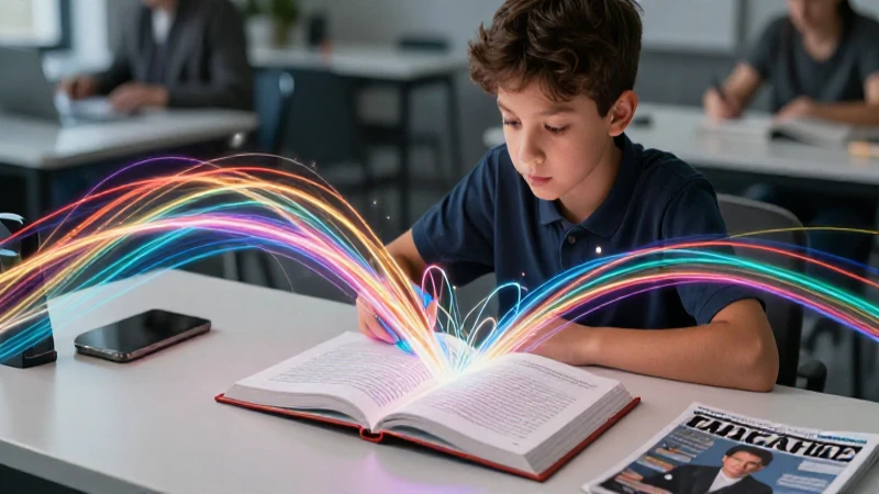 Estudiante aprende a identificar ideas principales