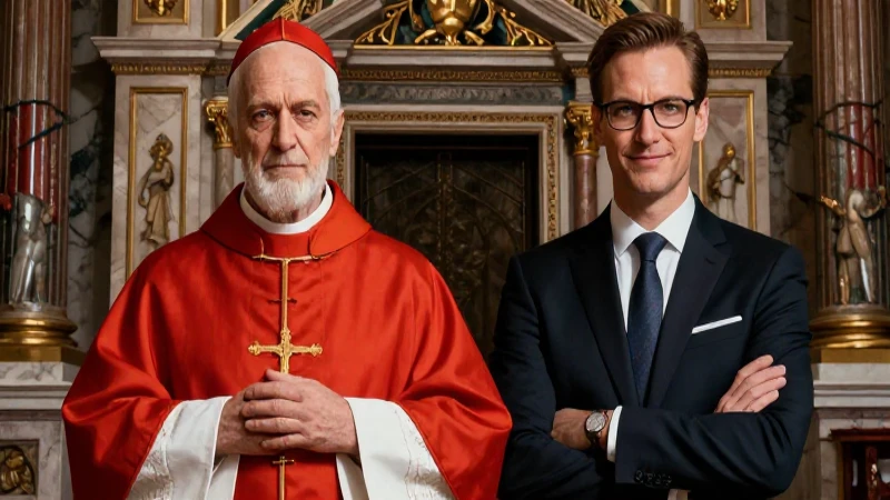 La iglesia católica y las élites: privilegios y alianzas 9 Clérigo y empresario moderno en contraste dramático