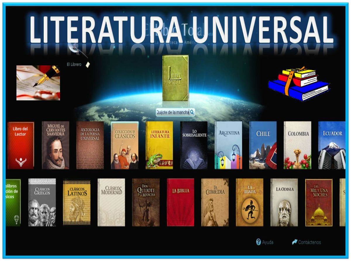 la importancia de la literatura universal en la educacion de la sep
