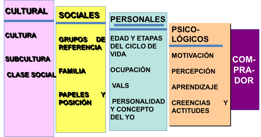 la influencia clave de los consumidores primarios en el mercado