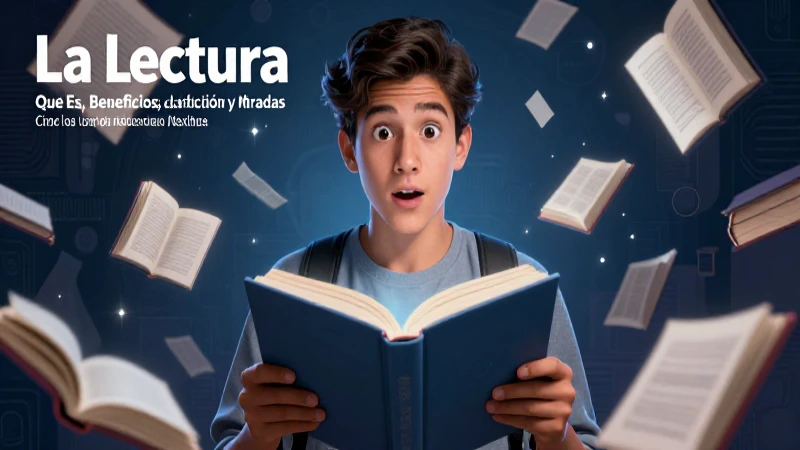 Estudiante mexicano en vibrante ilustración educativa
