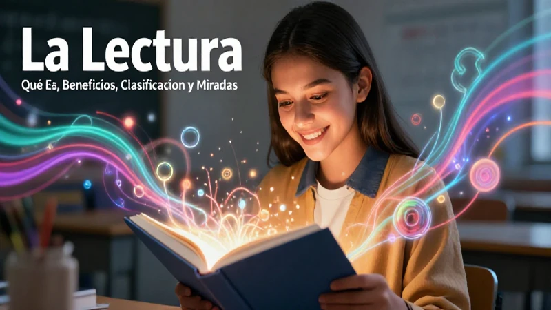 Ilustración educativa de lectura y conocimiento