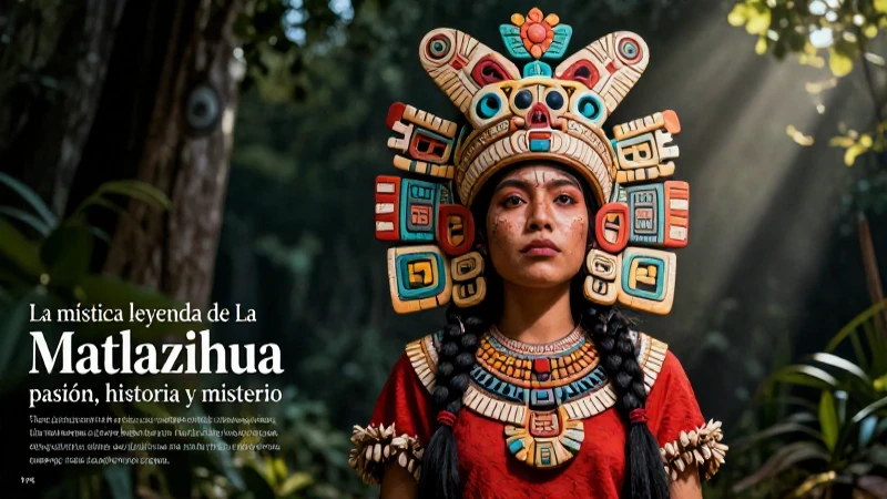 La mística leyenda de La Matlazihua: pasión, historia y misterio 3 Retrato místico y detallado de Matlazihua