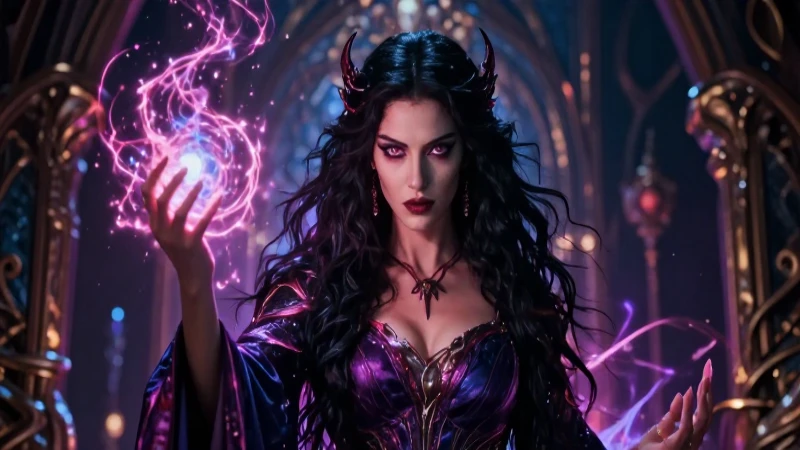 Hechicera poderosa y su misterioso legado