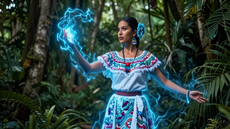 La enigmática leyenda de la Xtabay y su poder Conoce 5 Xtabay mística en la selva maya