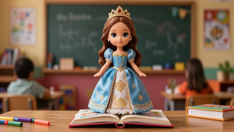 Deseas un análisis y PDF sobre La muñeca reina 7 Reina elegante en un aula mexicana detallada