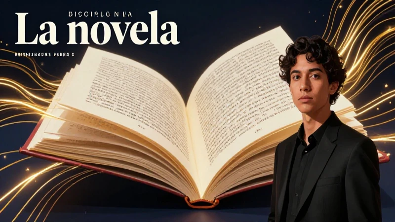 Estructura narrativa de la novela en diseño académico