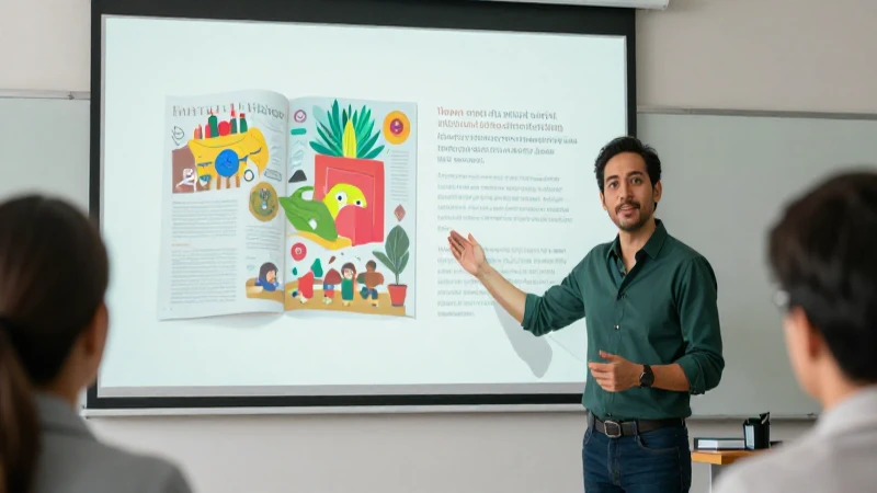 Profesora mexicana innovadora presenta contenido educativo digital