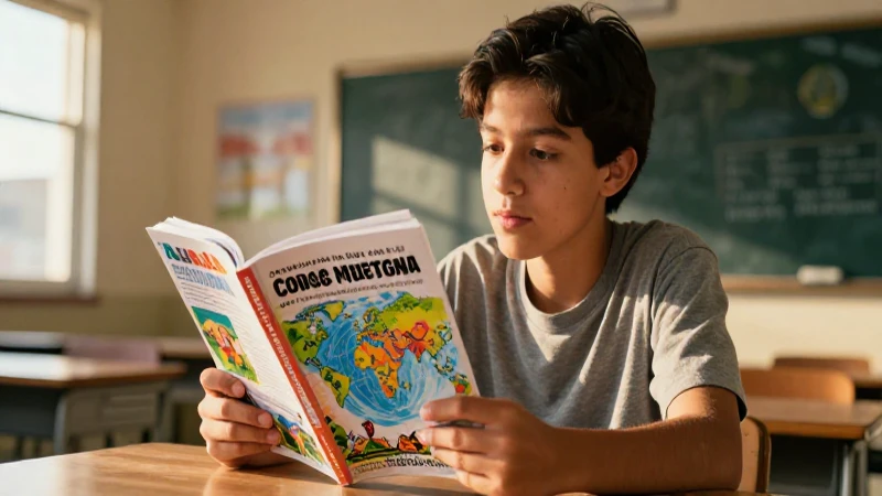 Estudiante mexicano reflexiona sobre el mundo y la educación