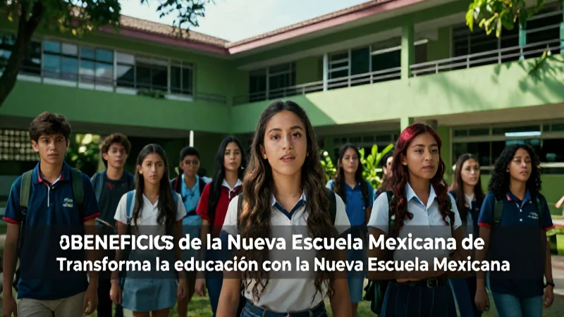 La Nueva Escuela Mexicana transforma la educación