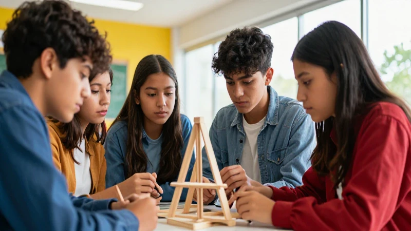 Estudiantes mexicanos crean arte colaborativo con estilo vibrante