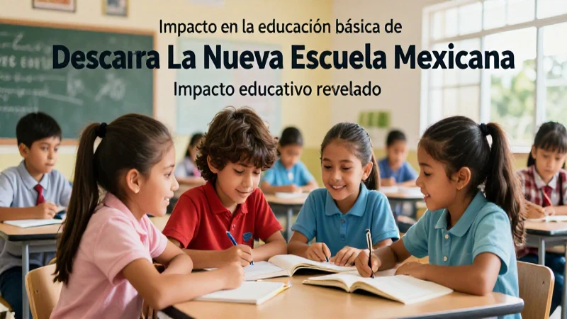 Descarga "La Nueva Escuela Mexicana": Impacto educativo revelado 3 La Nueva Escuela Mexicana inspira crecimiento en la educación
