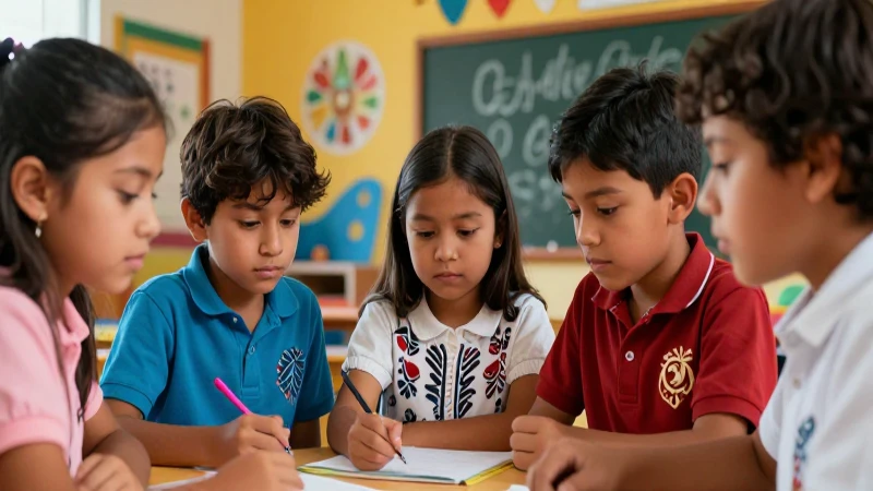 Conoce todo sobre la reforma educativa en la nueva escuela mexicana 5 Estudiante mexicano aprende con motivos indígenas