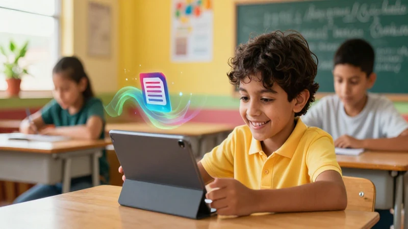 Descarga el resumen en PDF de la nueva escuela mexicana 3 Aprendizaje digital en aula mexicana vibrante y moderna