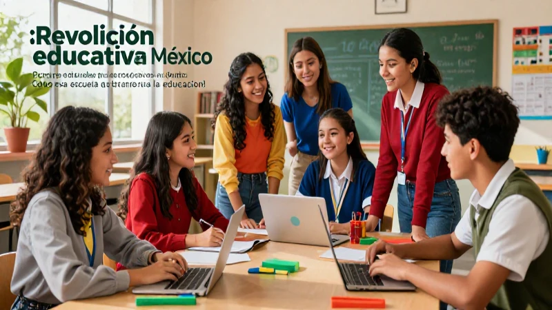 Nueva escuela, retos y revolución educativa
