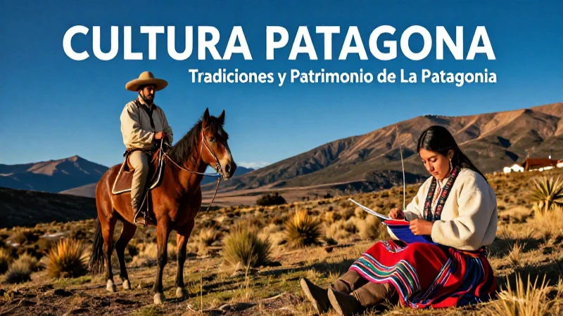 Patagonia: tradición, cultura, gaucho y Mapuche