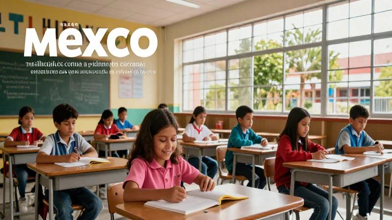 Transforma la educación con una planeación estratégica para una escuela de calidad en México 5 Educación mexicana vibrante y moderna