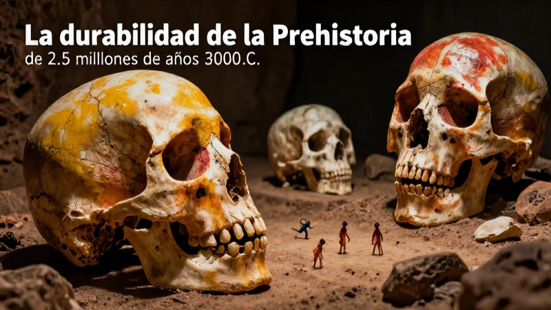La prehistoria: orígenes, etapas y hallazgos