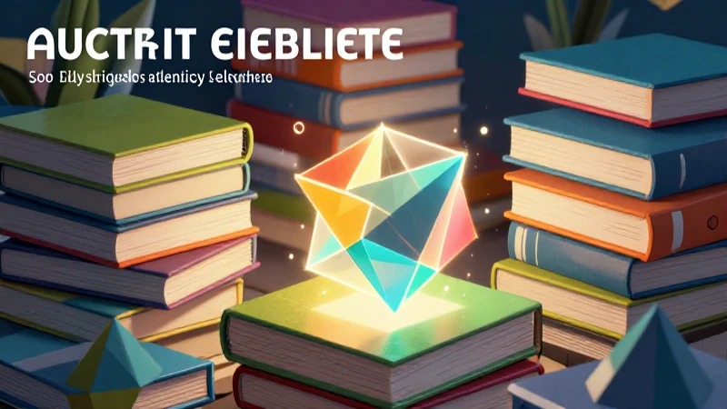 Ilustración digital vibrante con libros de matemáticas y geometría