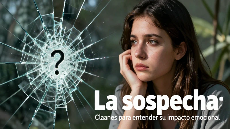 Sospecha: impacto emocional en relaciones personales