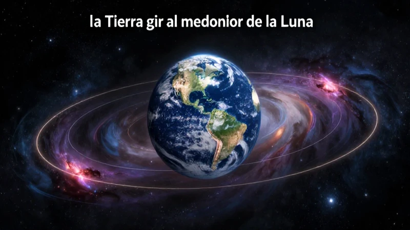 La Tierra orbita la Luna