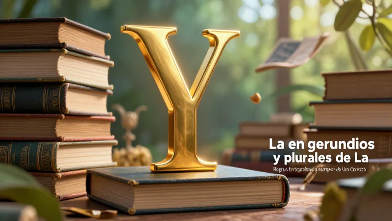 Reglas de la Y en gerundios y plurales