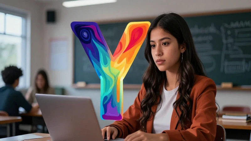Estudiante mexicano de lingüística en entorno moderno