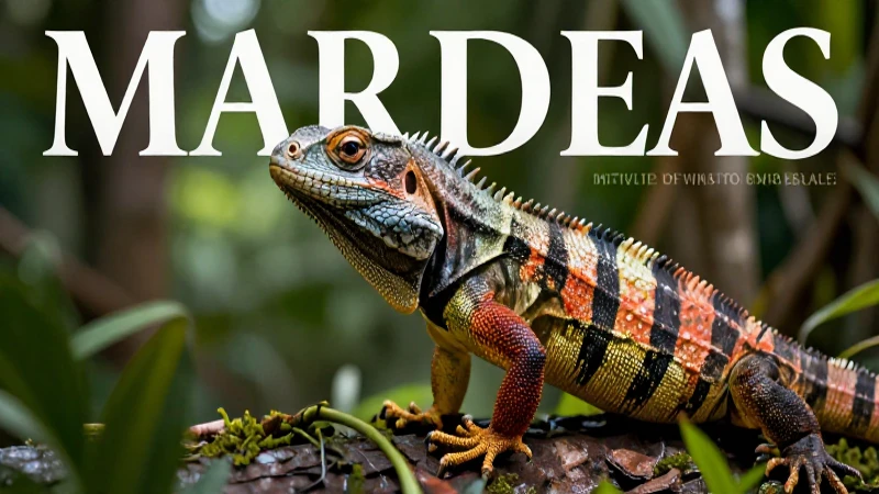 Loro vibrante en entorno mexicano editorial