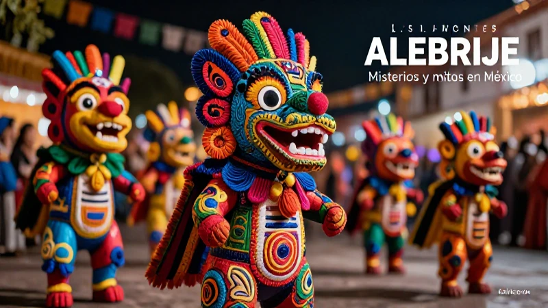 Las leyendas alebrije: Misterios y mitos en México 7 Alebrijes: mitos, arte y fiesta mexicana