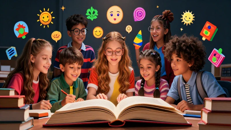 Conoce cómo las minorías culturales están transformando el mundo 4 Ilustración detallada de jóvenes colaborando en el aprendizaje
