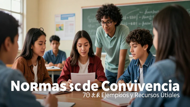 Normas de convivencia mejoran la vida