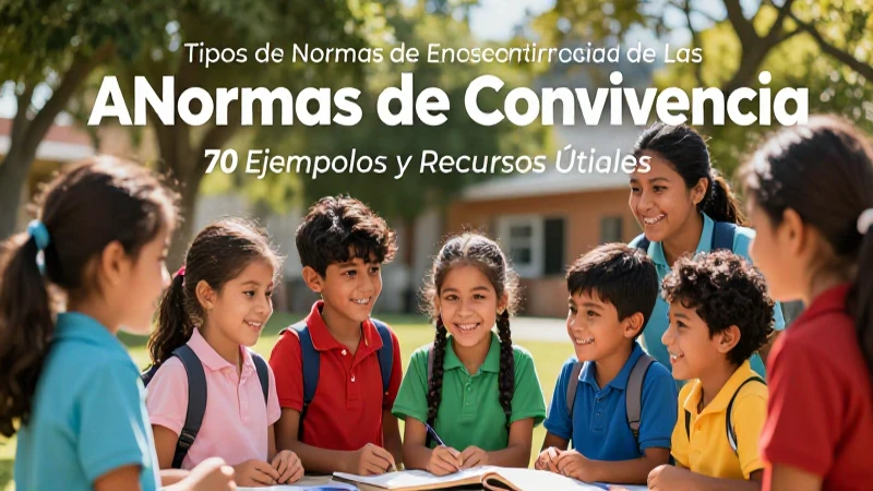 Normas de convivencia con 70 ejemplos prácticos