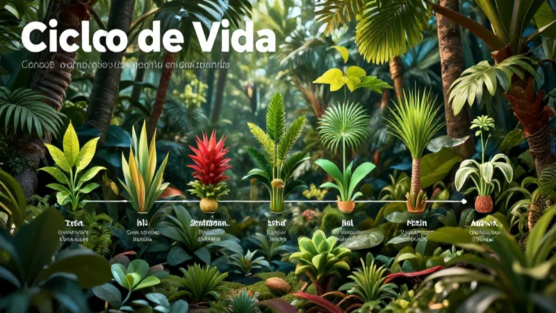 Clasificación de plantas por su ciclo de vida