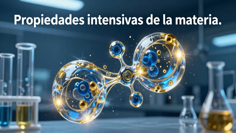 Propiedades intensivas: claves para comprender la materia