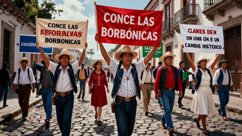 Protestas indígenas y mestizas contra las reformas borbónicas