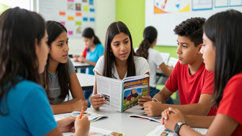 Reglas de clase: Guía esencial para un ambiente educativo armonioso 3 Diálogo vibrante de jóvenes mexicanos