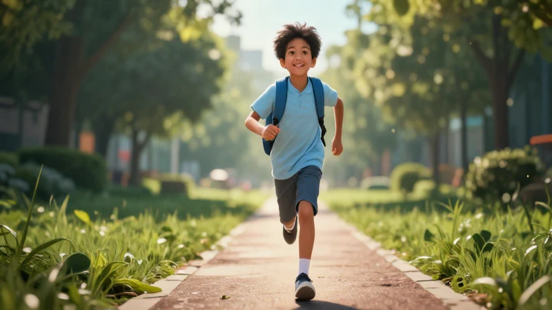Estudiante brillante avanza hacia su futuro