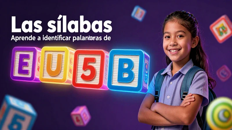 Las sílabas: Aprende a identificar palabras de 5 sílabas 7 Aprende a identificar palabras de cinco sílabas