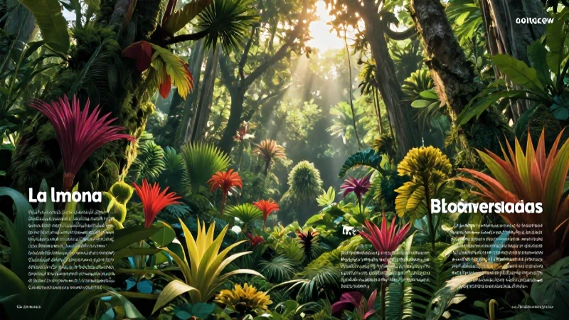 Vibrante flora tropical en climas cálidos